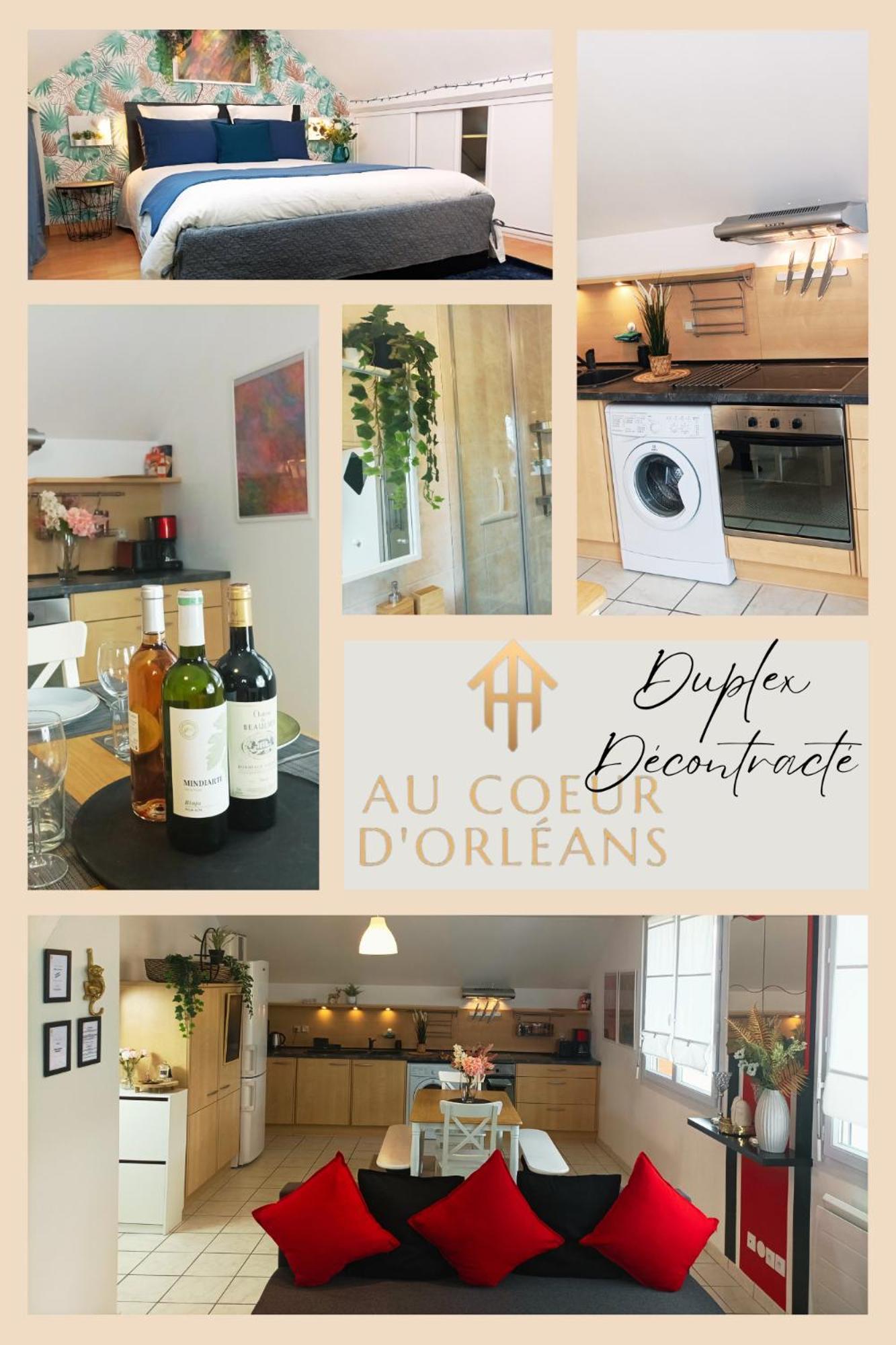 Le Duplex Decontracte Apartment Fleury-les-Aubrais Luaran gambar